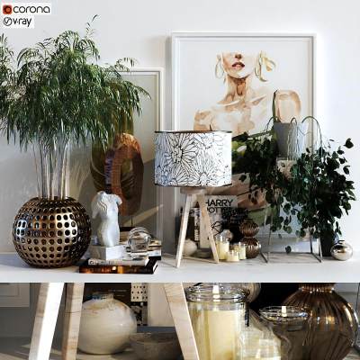 现代花瓶台灯雕塑饰品摆件